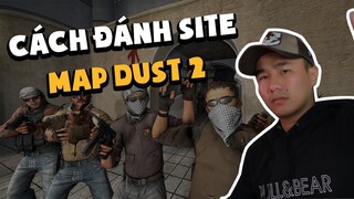 🐵 HƯỚNG DẪN CHƠI CS:GO | KINH NGHIỆM CHIẾM SITE MAP DUST 2 (SILVER, NOVA)