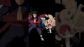 GAARA VS HASHIRAMA SENJU WHO IS STRONGEST #naruto #kakashi #minato #sasuke #shorts #anime #fight