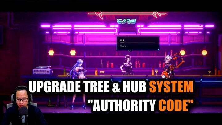 Upgrade Tree & Hub System "Authority Code" | Fitur permanen upgrade di Hub setelah karakter kalah!