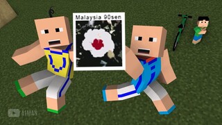Upin & Ipin - Prangko Kesayangan Kak Ros 11 (Minecraft Animation)