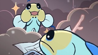 【Funny Little Animals】Yellowhead Jawfish👄🐠