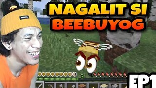 Nakasalubong Ko Si BeeBuYog, Galit! | Minecraft 1.19 Series #01