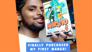 Naruto Vol.4 Manga | Hero's Bridge | Unpacking 🔥🔥