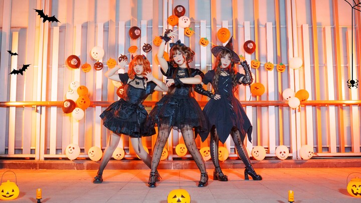 🤍Trick or Treat 💜 Late arrivals haunted by ghosts 🤍 Be safe~ 🎃Pumpkin Nightmare🎃【Huhu X Grid X Qiany