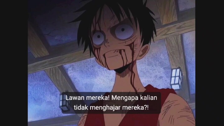 harga diri seorang kapten Luffy bukan kaleng-kaleng😱