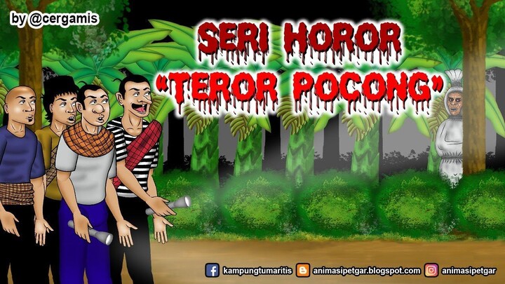 ANIMASI KARTUN HOROR | TEROR POCONG #5