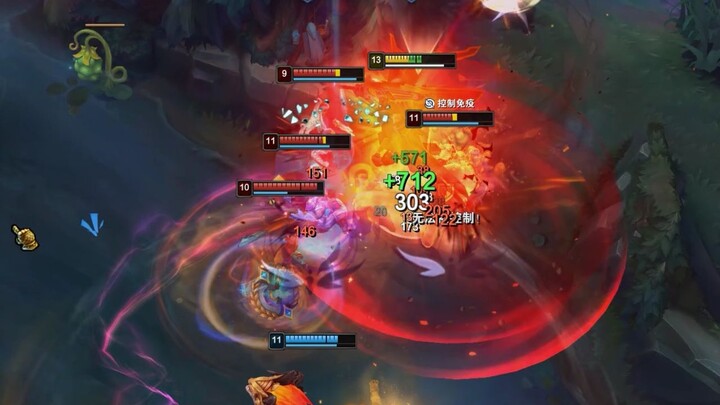 The God of Team Battles with the Science Tomahawk