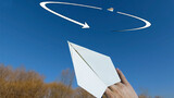 [DIY] สอนพับเครื่องบินกระดาษ บินได้ไกลและบินกลับมาหาคุณด้วย