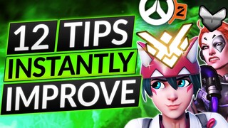 12 TIPS to INSTANTLY IMPROVE in Overwatch 2 - NEW BEGINNERS GUIDE