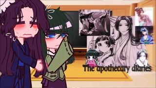 The Apothecary Diaries react to MAO MAO💫||+others||SHIPS + manga