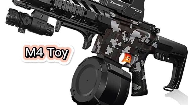Gel Ball Blaster Electric M4 Toy!