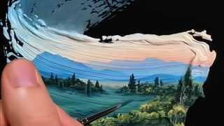 "One Painting, Two Worlds"