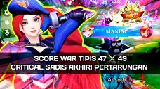 SCORE BEDA TIPIS, CRITICAL LAYLA BRUTAL SADIS ☠️