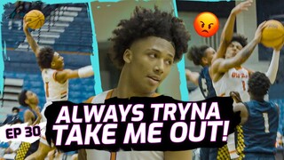 “We Fighting For D1 Offers" Did They Try To HURT Mikey Williams? Mikey TAKES OVER vs Nation's Top PG