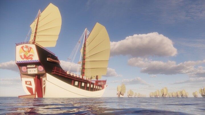 [Anime] [MMD 3D] Hạm đội Zhenghe ở phía Tây