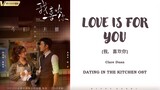 『LOVE IS FOR YOU』Dating in the kitchen OST Lyrics [Chi/Pinyin/Eng]