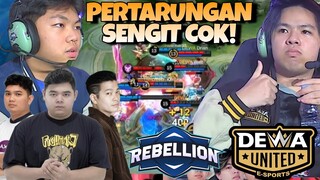 DEWA GAMAU KALAH !! PERTARUNGAN SENGIT !! REBELLION VS DEWA MATCH 2 - MPL S13