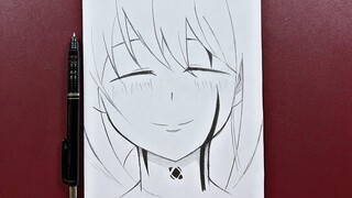 Drawing tutorial | how to draw anime girl with super power easy