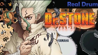 Dr.Stone Op 2 "Sangeshoku" Real drum