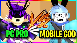 Racing A BIG MOBILE GOD YOUTUBER In Tower Of Hell ("CrazyFross") l Roblox l VioNinja