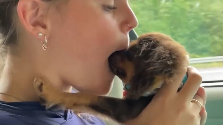 “This is probably why kids love dogs!”