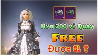 Tích Góp Hơn 2 Mùa Mảnh Ghép Hòm. Test Nhân Phẩm Bằng Vẽ Quay Hòm Free - PUBG Mobile.