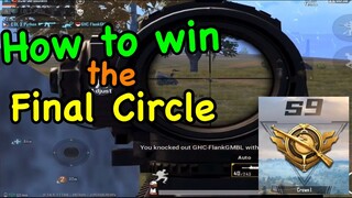 How to win the final circle? | PUBG MOBILE - IPAD MINI 5