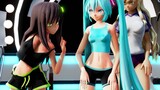 MIKU dance Let's go to the gym together