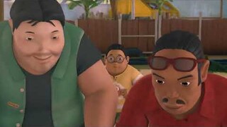 KARTUN ANAK INDONESIA | Adit & Sopo Jarwo | Bermain Perahu Kertas