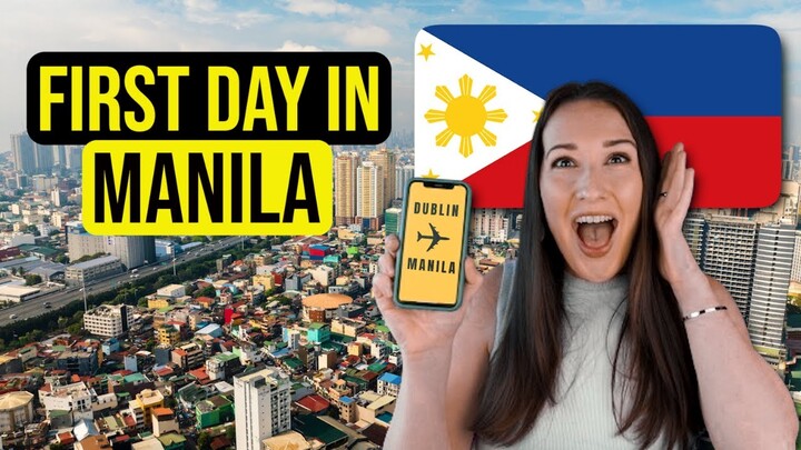 CRAZY DAY IN MANILA!!  My FIRST Impressions of the Philippines! 🇵🇭
