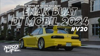 DJ ENAK BUAT DI MOBIL V20! DJ BRING ME TO LIFE X DROP PYRAMID FULL BASS KANE 2024 [NDOO LIFE]