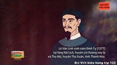 122 Đại Việt kiêu hùng - Lê Văn Linh mưu sĩ của nghĩa quân Lam Sơn