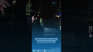 Lagi Asik-asiknya Nonton Balapan Sepeda Malam Hari Malah Padam Listrik, Pemenang Nggak Keliatan