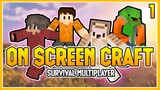 [ ON SCREEN CRAFT ] - Tagalog Survival Multiplayer - Episode 1 | Pinoy Server