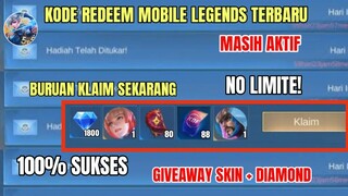 BARU UPDATE! KODE REDEEM ML TERBARU KODE REDEEM MOBILE LEGENDS HARI INI REDEEMCODE ML MEI 2024