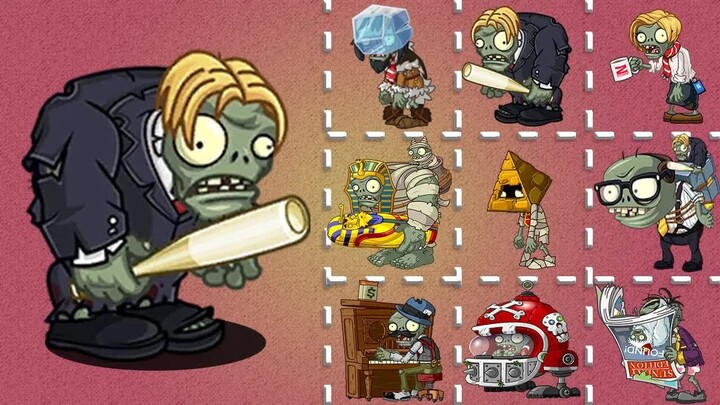 PvZ 2 Gargimp Legal Vs  所有僵尸