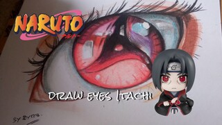 draw eyes Itachi mangekyou sharingan