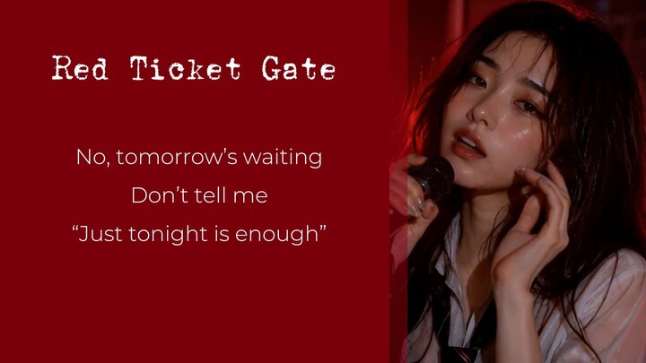 Red Ticket Gate / KAI²【Official Lyric Video】