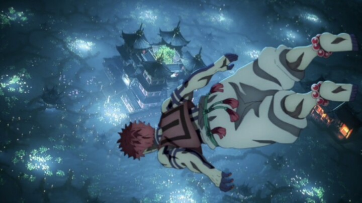 Every time I watch the Blood Demon Art in Infinity City, I think it's just too over the top.