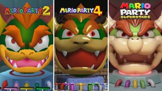 Evolution Of Bowser's Big Blast Minigames in Mario Party (1999 - 2021)