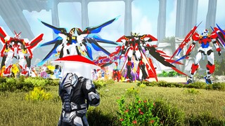 ROBOT GUNDAM KHỔNG LỒ NHƯNG LẠI TRONG ARK ĐÁNH NHAU VỚI RỒNG KAIDO KHỔNG LỒ - ARK MODS TẬP 20