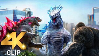 GODZILLA X KONG THE NEW EMPIRE ALL CLIPS + Trailer (4K ULTRA HD) 2024