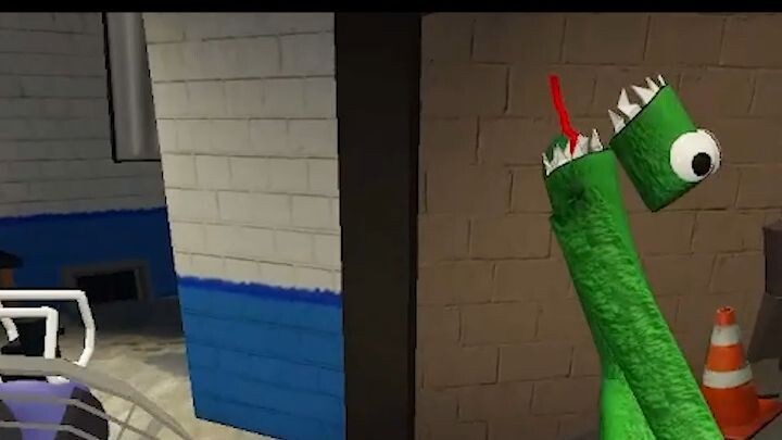 rainbow friends escape blue green #roblox #shorts #catgamer