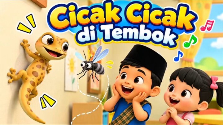 Cicak cicak di tembok | Jojoandfriends | Lagu anak indonesia.
