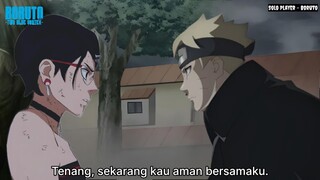 BORUTO MENJAGA SARADA DARI SHINJU HIDARI ! - Boruto Two Blue Vortex 9 Part 5