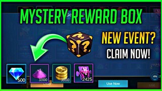 Mystery Box? New Event Mobile legends | Free skin and diamonds mobile legends