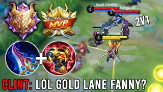AGGRESSIVE GOLD LANE FANNY | TOP GLOBAL FANNY | MLBB