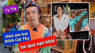 Ty Thy cầu chúc cho em trai của DIVA Cát Thy - Ẩm thực Cha Rồng