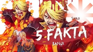 5 FAKTA TENTANG SANJI