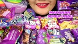 ASMR PURPLE CONVENIENCE STORE|MAKANAN SERBA UNGGU|JELLY,ICE CREAM,SNACK,OKKY JELLY DRINK,YUPI GUMMY